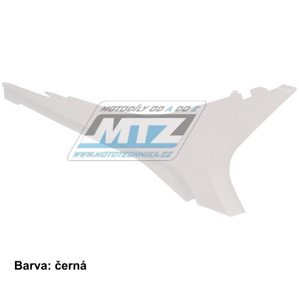 Kryty air-boxu KTM-SX/11+EXC - barva černá