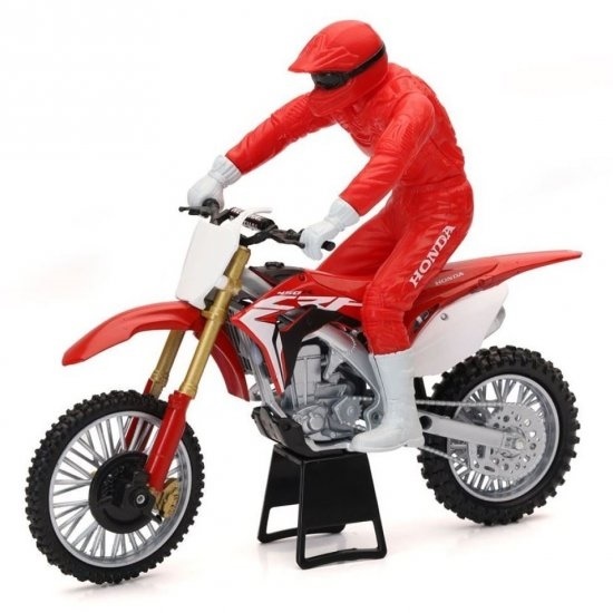 Model 1:12 Honda CRF450R s jezdcem
