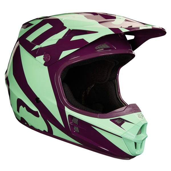 helma FOX V1 Race zelená 2018  XXL