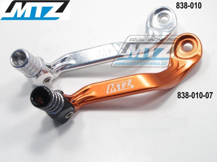 Řadička (řadicí páka) KTM 65SX / 09-23 + Husqvarna TC65 / 17-23 + Gas-Gas MC65 / 21-23 - oranžová