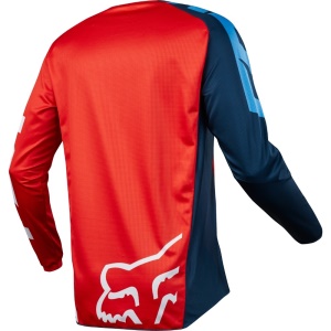 dres Fox 180 Race modročervený