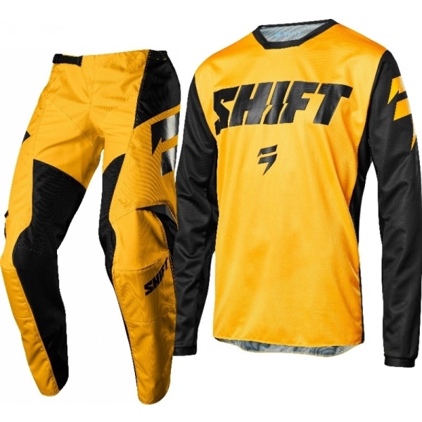 komplet Shift 2018 WHIT3 Label Ninety Seven žlutý 30+ M