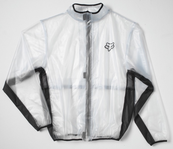 Pánská pláštěnka Fox Racing Mx Fluid Jacket Clear S