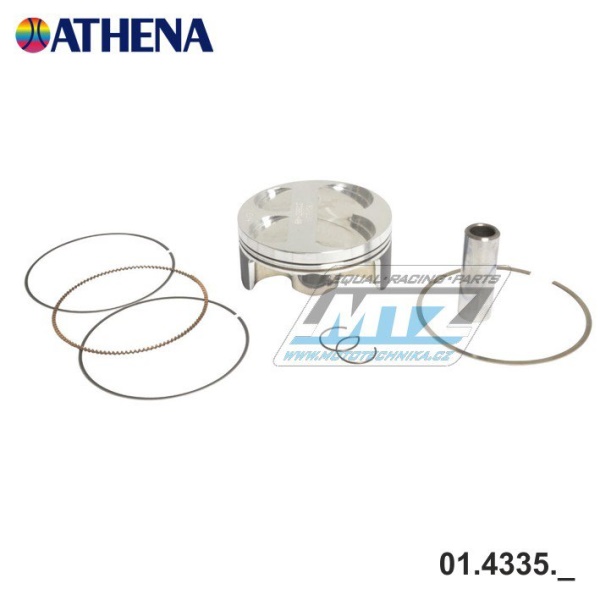 Pístní sada Kawasaki KXF250 / 04-05 + Suzuki RMZ250 / 04-06 - rozměr 76,97mm (Athena S4F07700003B)