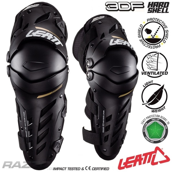 chrániče kolen Leatt Knee Guard Dual AXIS Black L/XL
