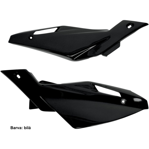 Bočnice Husqvarna TC250+TC450+TC510 + TE250+TE310+TE450+TE510 / 08-13 - barva bílá