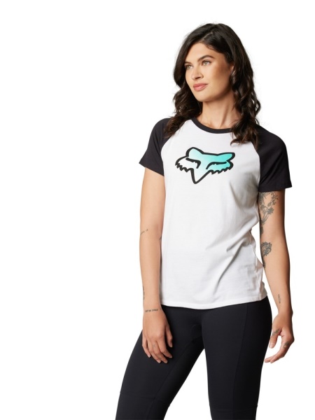 Dámské triko Fox Fgmnt Ss Raglan Tee Teal  M