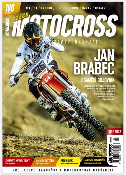časopis CZECH MOTOCROSS  01/2022
