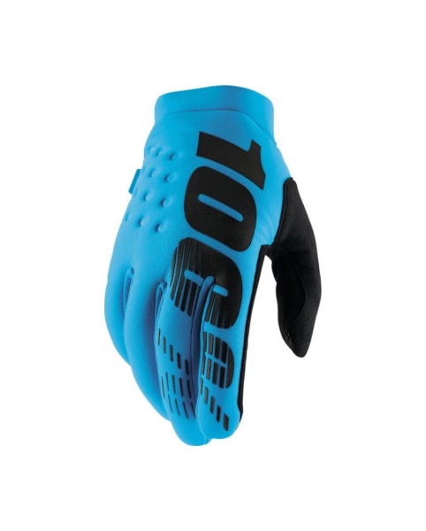 rukavice 100% Brisker zateplené modré