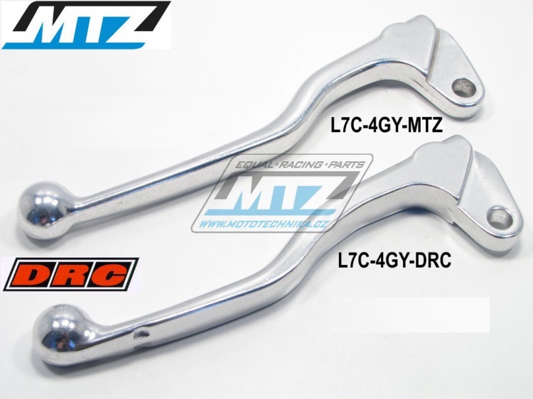 Páčka spojky - Suzuki RM85+RM125+RM250 + Yamaha YZ80+YZ85+YZ125+YZ250+YZF400 + WRF400+WR250X+WR250R + TTR125+TTR230+TTR250+TW200+DT125R - DRC Japan