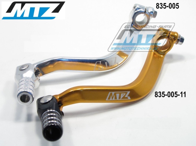 Řadička (řadicí páka) Suzuki RM250 / 94-12 + RMX250 / 89-99 - zlatá