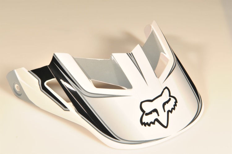 Náhradní kšilt Fox V1 Race Helmet Visor Black 2XS/S