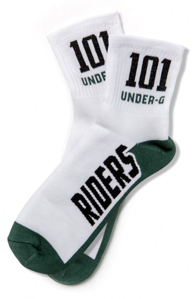 ponožky 101riders Action Socks jade/white 