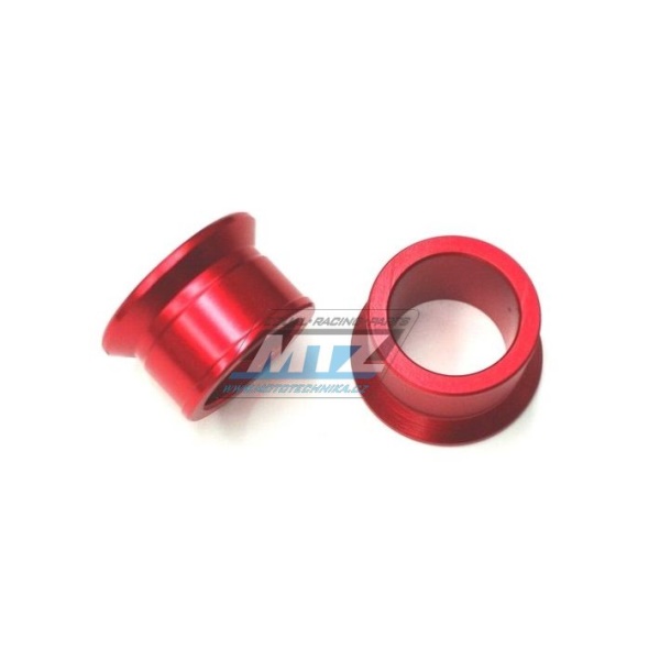 Rozpěrky na osu zadního kola ZETA ZE93-3341 - Kawasaki KX80 / 98-00+KX85 / 01-18+KX100 / 98-18 - červené