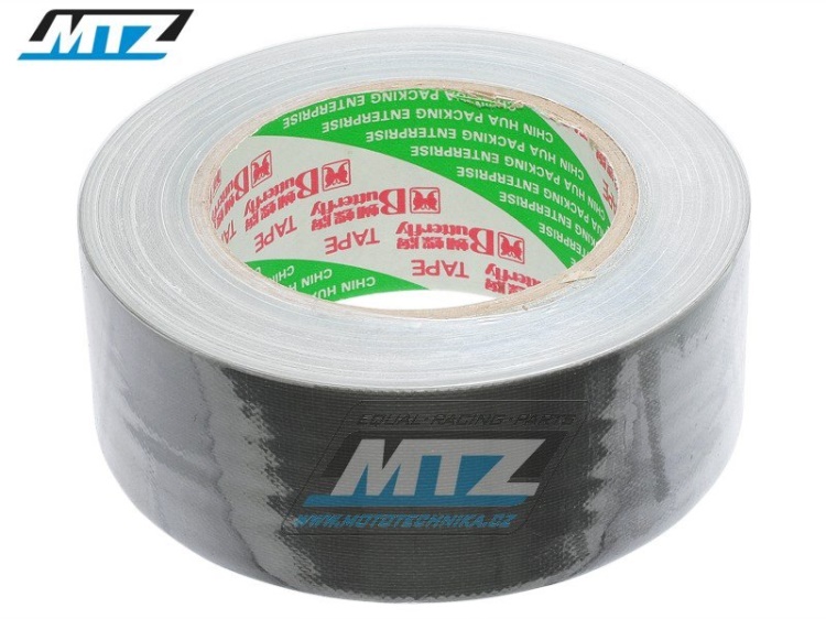 Páska americká (páska textilní Duct Tape) - 48mm x 50m - černá