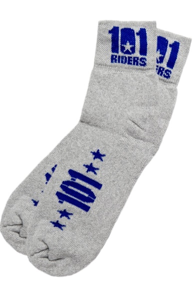 ponožky 101riders  šedé 44/45
