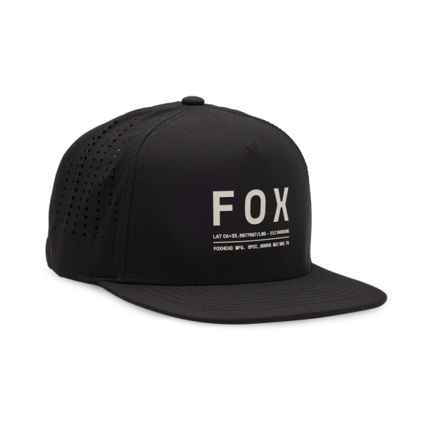 kšiltovka Fox Non Stop Tech Snapback black