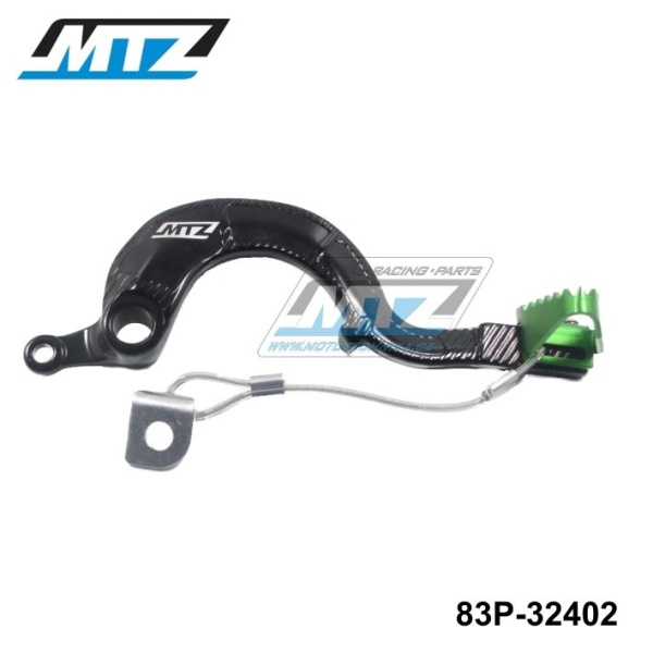 Pedál brzdy Kawasaki KX125 / 04-08 - černý