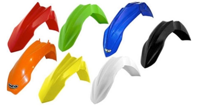 Blatník přední Husqvarna TC449+TC499 + TE449+TE499+TE511 / 11-13 - (barva bílá)