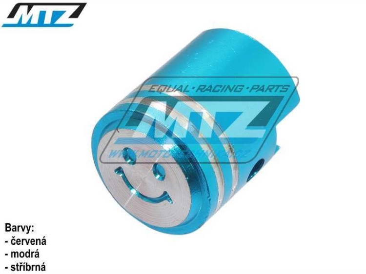 Čepičky ventilku PISTON II - barva červená