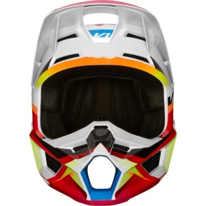 helma FOX V1 Motif Helmet Red/White 2019 dětská S