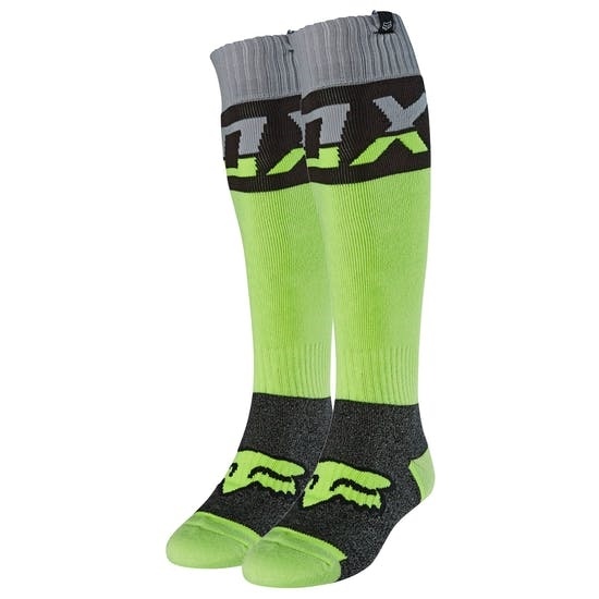 podkolenky FOX REVN FRI THIN SOCK žluté fluo