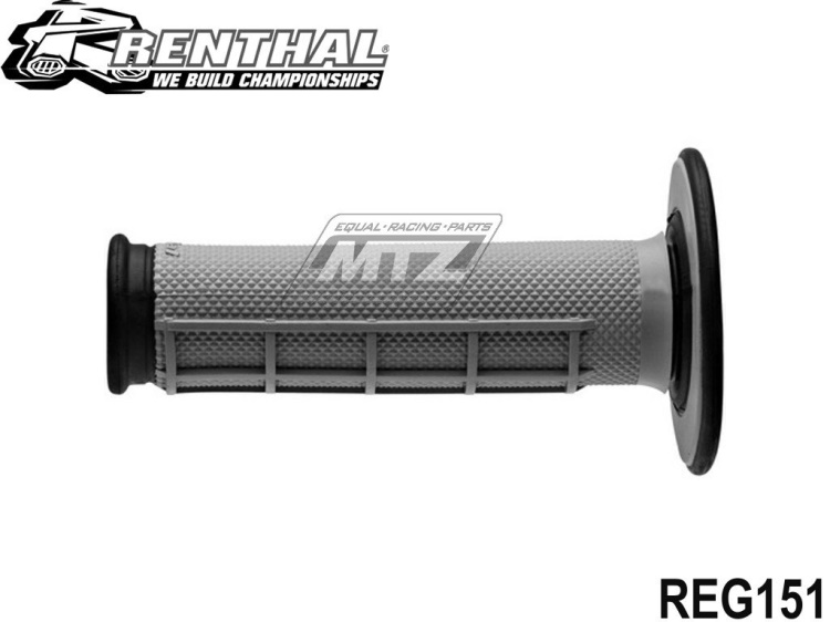 Rukojeti Renthal G151 Dual Diamond-Waffle (černo-šedé)