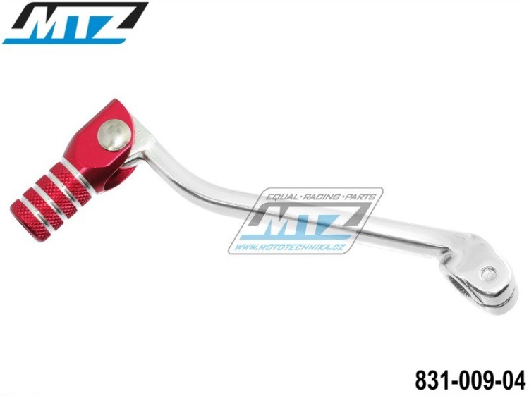 Řadička (řadicí páka) Honda CR80+CR85 / 90-07 - červená