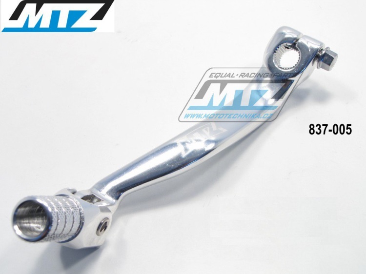 Řadička (řadicí páka) Yamaha YZ80+YZ85 / 90-25 + TTR225 / 99-04 + YZ60 + IT125+IT175+IT250+IT400+IT425 - stříbrná