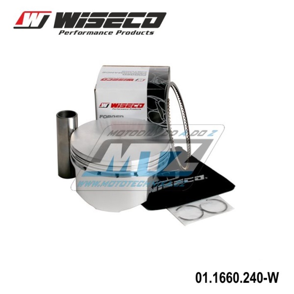 Pístní sada Honda XR650L / 93-24 + NX650 Dominátor / 88-02 + SLR650 / 97-00 + FMX650 / 05-07 - pro vrtání 102,40mm (Wiseco4562M10241)