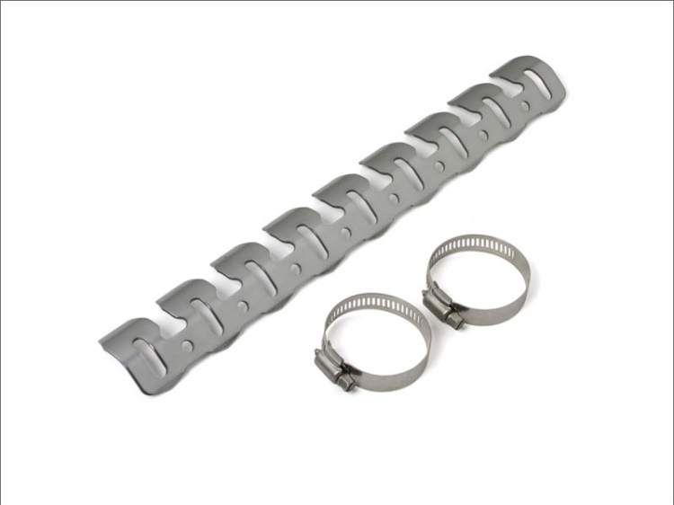 Kryt výfuku ALU 4takt - DRC EX PIPE GUARD 4 ST - DRC D31-01-110 - ALU ohýbací