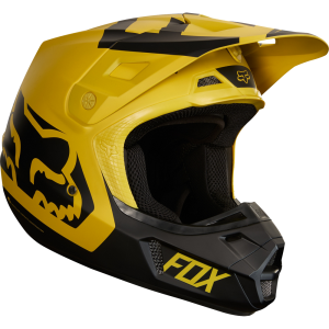 helma FOX V2 Race black/yellow M