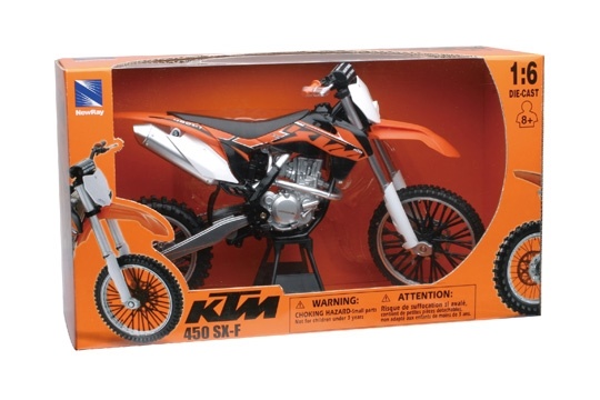 model motocyklu KTM SXF450 1:6