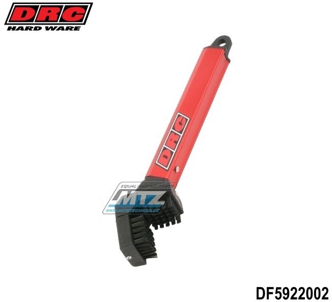 Kartáč na řetěz DRC Chain Brush ALU - DRC D59-22-002 - červený