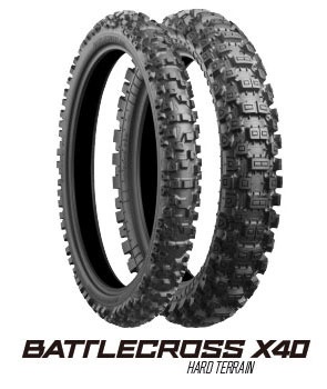 pneu Bridgestone X40 110/100-18