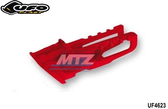 Vodítko řetězu Honda CR125+CR250 / 07 + CRF250R / 07-25 + CRF450R / 07-25 - barva červená
