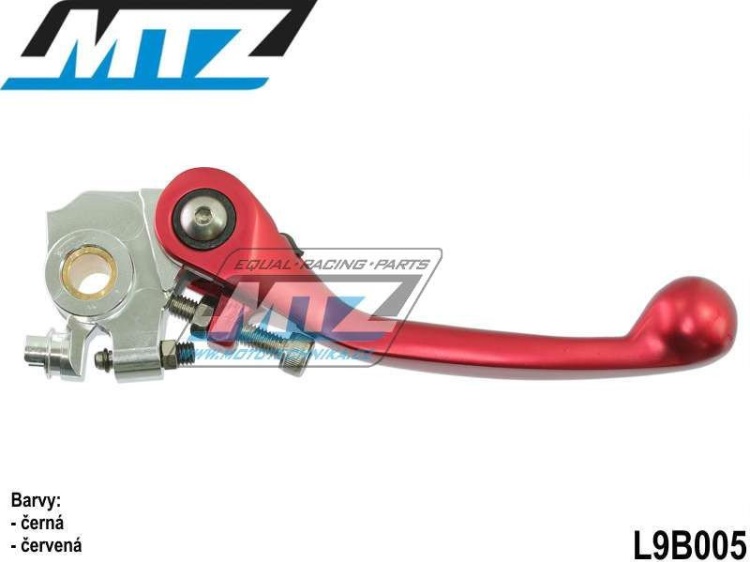 Páčka brzdy FLEX - Honda CRF250R+CRF450R / 07-25 + CRF250RX+CRF450RX - červená