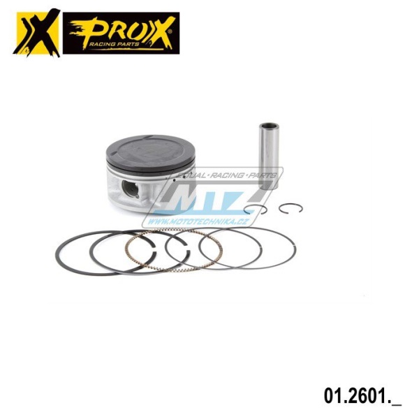 Pístní sada Yamaha XT600+TT600 / 84-04 + XTZ600 Tenere / 83-90 + SRX600 / 84-96 + YFM660 Grizzly / 98-01 - pro vrtání 96,50mm