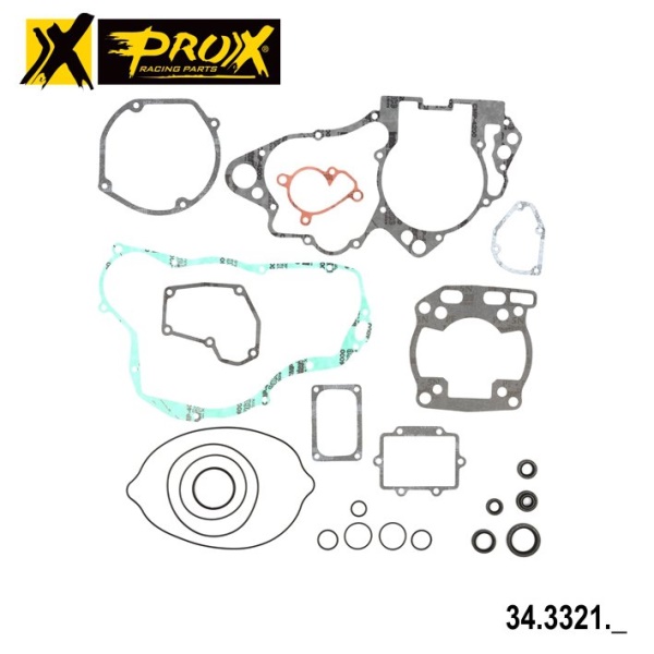 Těsnění kompletní motor (včetně gufer motoru) Suzuki RM250 / 01-02
