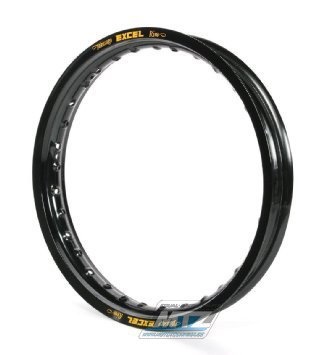 Ráfek motocyklový 2,15x19&quot; 36H (předvrtaný / 36otvorů) Excel Takasago - černý - KTM+Husaberg+Husqvarna