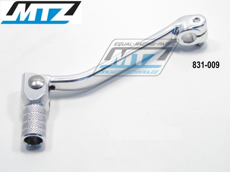 Řadička (řadicí páka) Honda CR80+CR85 / 90-07 - stříbrná