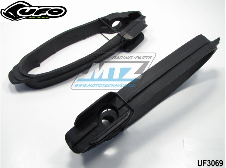 Lízátko řetězu KTM 125SX+250SX / 97-06 + 250SXF+450SXF+520SX+525SX / 00-06 + 125EXC+200EXC+250EXC+300EXC / 97-07 + 250EXCR+400EXC+450EXC+520EXC+525EXC / 00-07 + Beta RR250+RR450 - barva černá