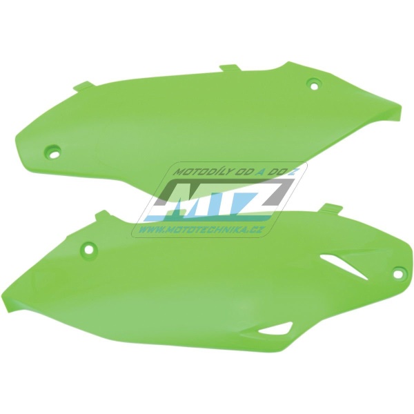 Bočnice Kawasaki KXF450 / 12-15 + KXF250 / 13-16 - (barva zelená)