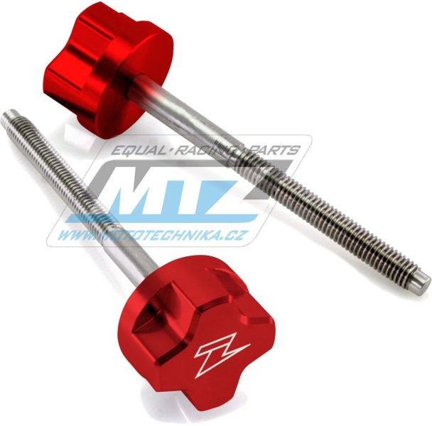 Šroub vzduchového filtru 50mm - ZETA ZE59-0102 - Honda CR80+CR85 + CR125+CR250+CR500R + CRF150R+CRF250R+CRF450R + CRF250X+CRF450X+CRF450L - červený