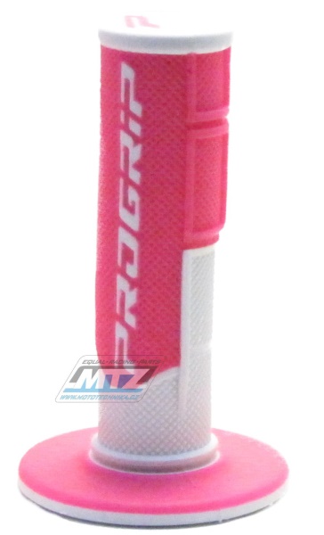 Rukojeti/Gripy Progrip 801 - FLUO růžovo-bílé