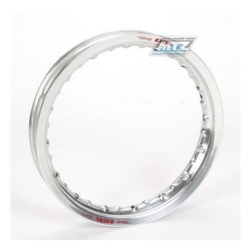 Ráfek motocyklový 2,15x19&quot; 36H (předvrtaný / 36otvorů) Excel Takasago - stříbrný - KTM+Husaberg+Husqvarna