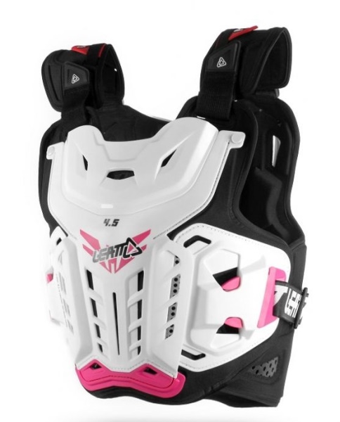chránič hrudi dámský Leatt 4.5 Jacki Chest Protector White Pink