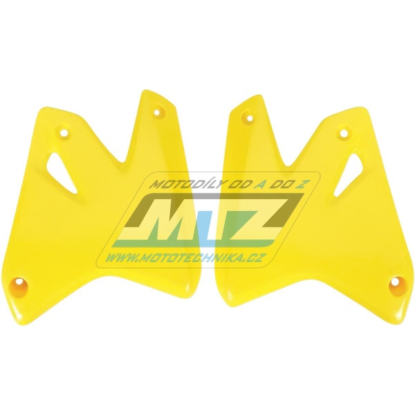 Spojlery Suzuki DRZ400 / 00-24 - barva žlutá (žlutá Suzuki 2000-2022)