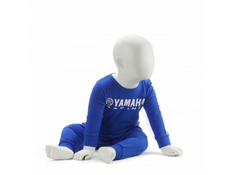 Dětské dupačky Yamaha racing PUNE modré 