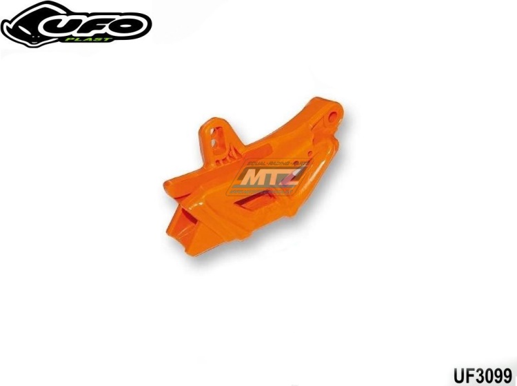 Vodítko řetězu KTM 125+144+150+250SX / 07-10 + 250+350+450SXF / 07-10 + 125+200+250+300EXC / 08-11 + 250+350+400+450+500+530EXCF + KTM690 + Husaberg TE125+250+300 + FE390+450+570 / 09-14 - barva oranž